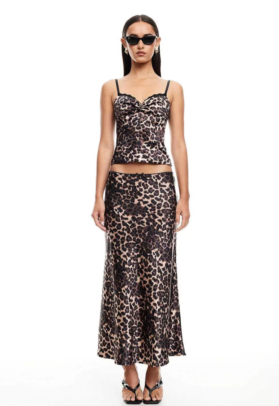 Lioness Enigmatic Maxi Skirt Hot